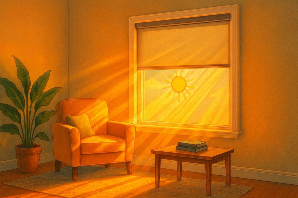 Shades & Blinds for Rooms Exposed to Direct Sunlight