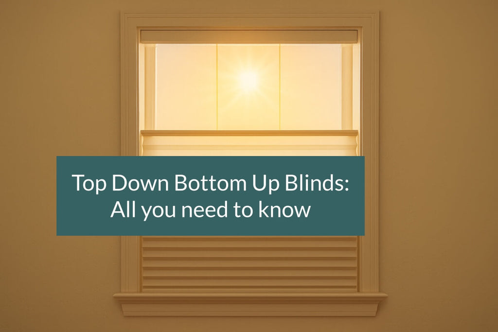 How Top Down Bottom Up Shades Work