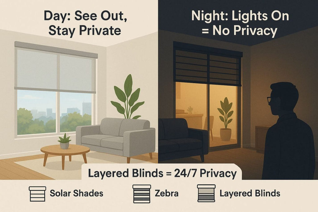 What Blinds Can You See Out But Nobody Can See In?