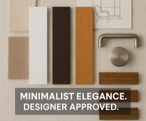 2-3/8 inch wood window coverings with sleek clean and modern look