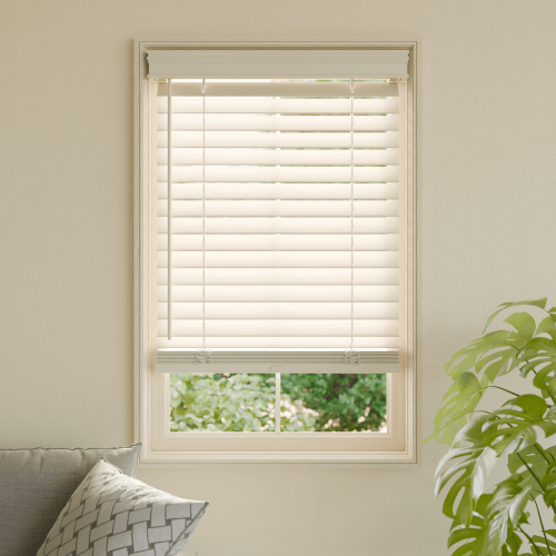 2" Wood Blinds - Snow White