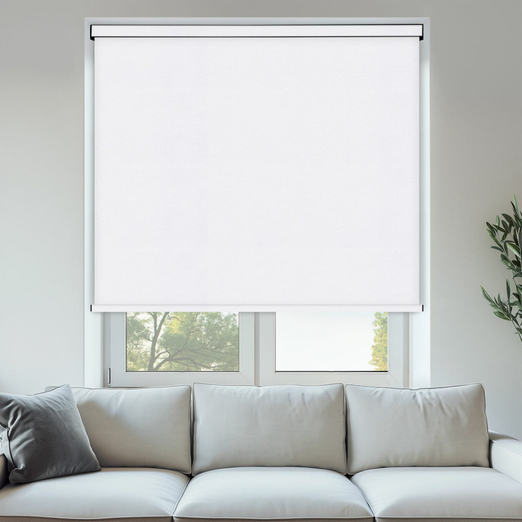 Roller Shade - Sunset Blackout - White