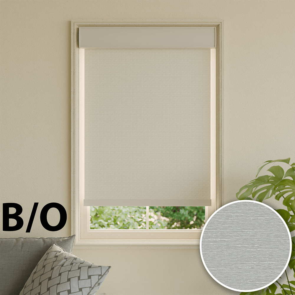 Roller Shade - Blackout Simple - Gray