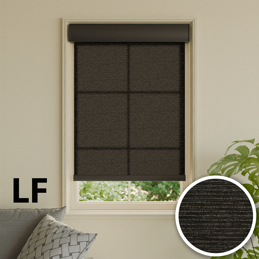 Roller Shade - Light Filtering Fancy - Black