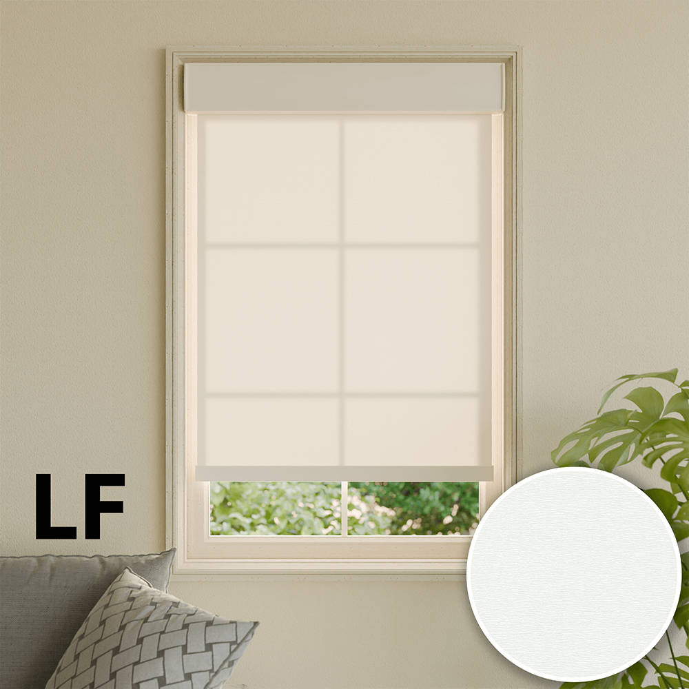 Roller Shade - Light Filtering Simple - White