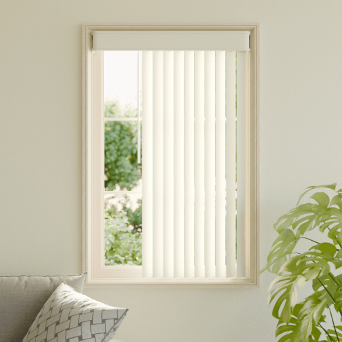 Vertical Blinds - Alabaster